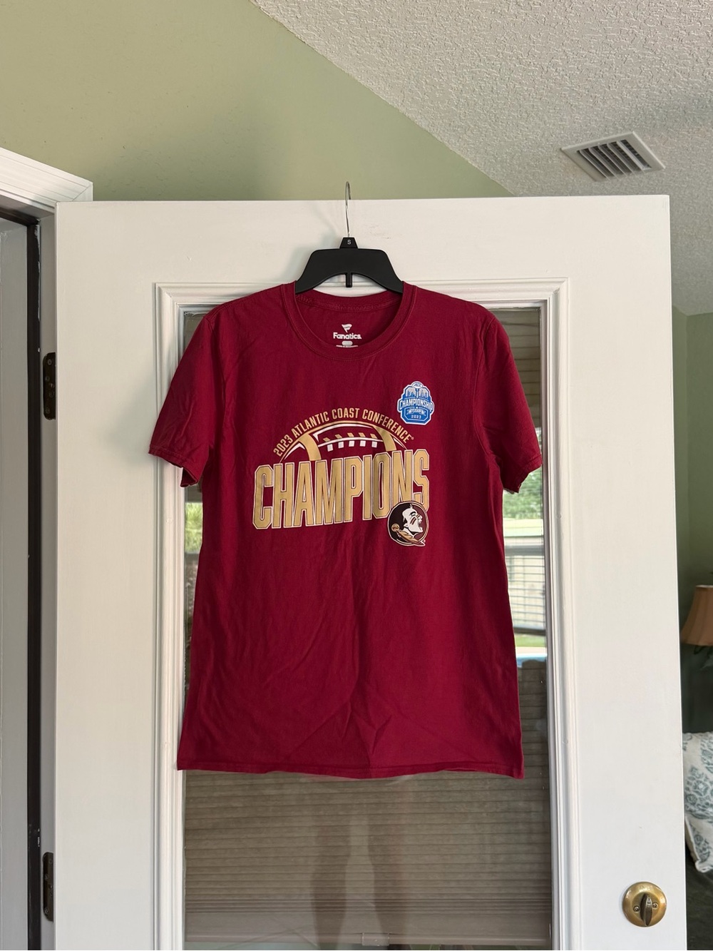 Fanatics Florida State University 2023 ACC Champions T-Shirt (medium)